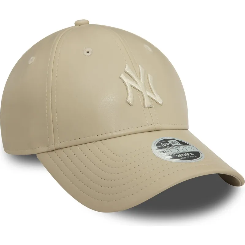 epci-curbata-bej-reglabila-9forty-midi-pu-de-new-york-yankees-mlb-de-new-era