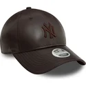 epci-curbata-maro-reglabila-9forty-midi-pu-de-new-york-yankees-mlb-de-new-era