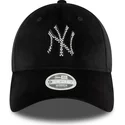 epci-curbata-negru-reglabila-9forty-velour-diamante-de-new-york-yankees-mlb-de-new-era