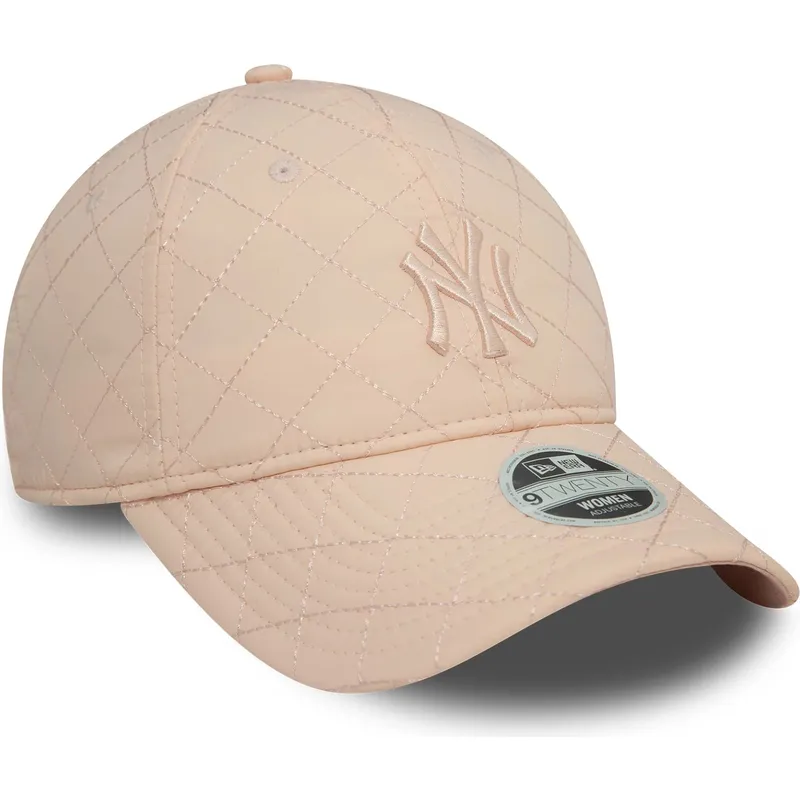 epci-curbata-roz-reglabila-9twenty-padded-de-new-york-yankees-mlb-de-new-era