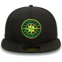 new-era-flat-brim-59fifty-coop-seattle-mariners-mlb-black-fitted-cap