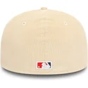 gorra-curva-beige-y-azul-marino-ajustada-59fifty-low-profile-cord-de-new-york-yankees-mlb-de-new-era