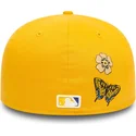 epci-plata-galben-fitted-59fifty-icon-de-atlanta-braves-mlb-de-new-era