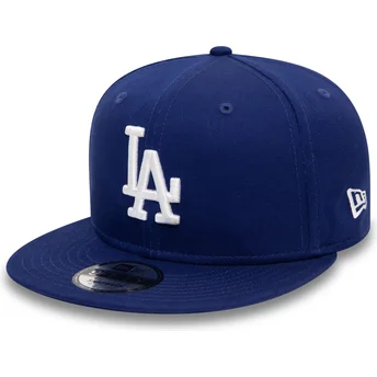 Gorra plana azul snapback 9FIFTY Team Colour de Los Angeles Dodgers MLB de New Era