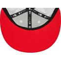 casquette-plate-blanche-et-rouge-snapback-9fifty-white-crown-patch-chicago-bulls-nba-new-era