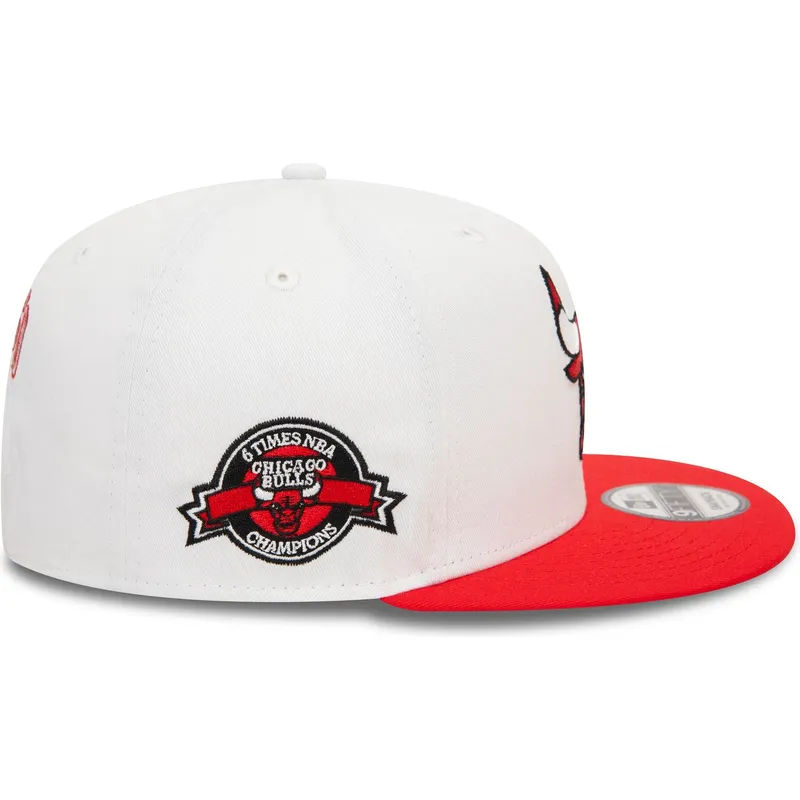 epci-plata-rou-snapback-9fifty-white-crown-patch-de-chicago-bulls-nba-de-new-era