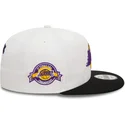 czapka-z-daszkiem-plaska-czarno-biala-snapback-9fifty-white-crown-patch-los-angeles-lakers-nba-od-new-era
