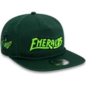 new-era-flat-brim-golfer-alternative-eugene-emeralds-milb-green-snapback-cap