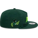 new-era-flat-brim-golfer-alternative-eugene-emeralds-milb-green-snapback-cap