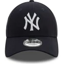 cappellino-curvo-blu-navy-regolabile-9forty-side-patch-dei-new-york-yankees-mlb-di-new-era