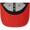 casquette-courbee-orange-ajustee-avec-logo-noir-39thirty-league-essential-new-york-yankees-mlb-new-era