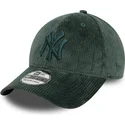 new-era-curved-brim-green-logo-39firty-cord-new-york-yankees-mlb-green-fitted-cap