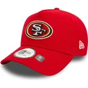 casquette-courbee-rouge-snapback-9forty-e-frame-san-francisco-giants-mlb-new-era