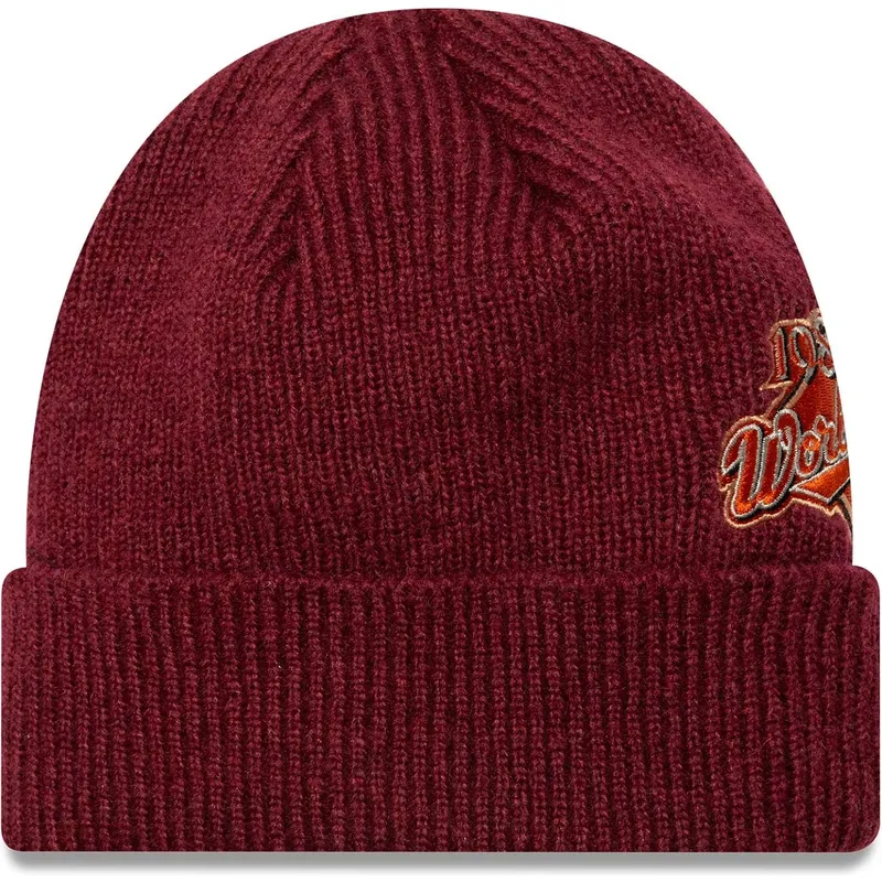 cappello-rosso-con-patch-world-series-dei-los-angeles-dodgers-mlb-di-new-era