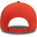 new-era-curved-brim-9forty-e-frame-league-essential-new-york-yankees-mlb-orange-snapback-cap-with-beige-logo