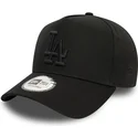 gorra-curva-negra-snapback-con-logo-negro-9forty-e-frame-monochrome-de-los-angeles-dodgers-mlb-de-new-era