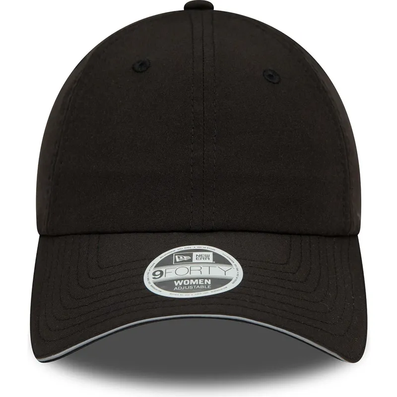 czarna-regulowana-damska-czapka-z-daszkiem-9forty-open-back-marki-new-era