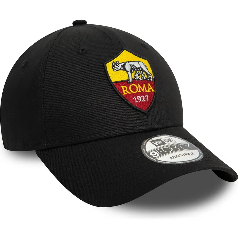 epci-curbata-negru-reglabila-9forty-core-de-associazione-sportiva-roma-serie-a-de-new-era