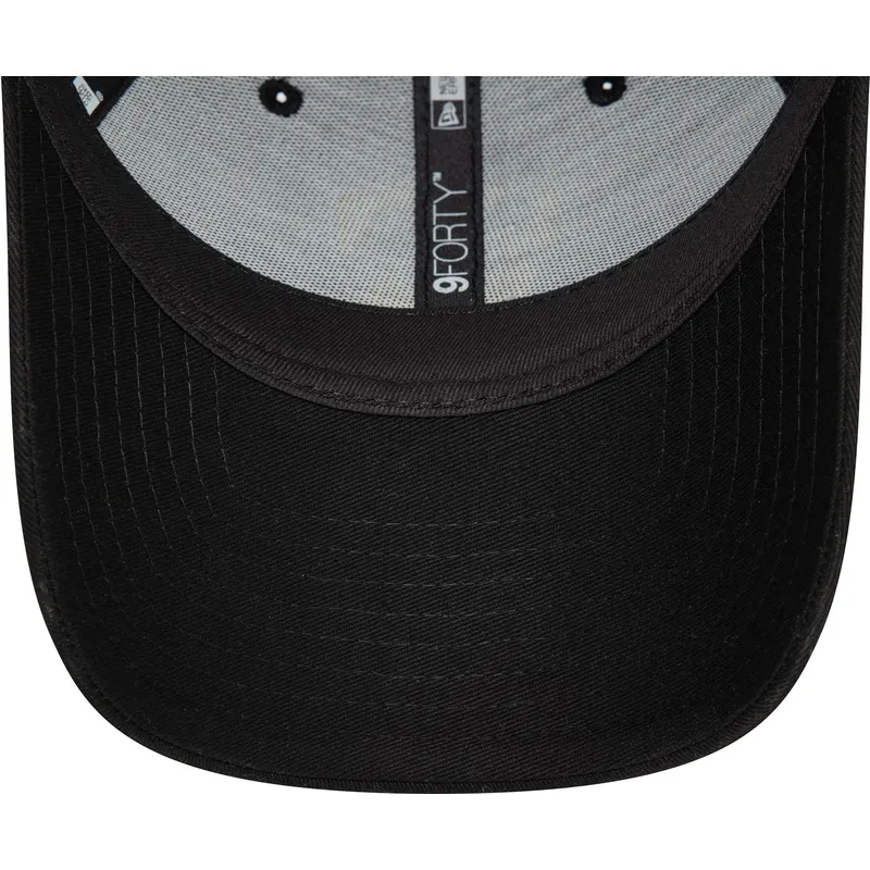 schwarze-verstellbare-9forty-core-kappe-von-associazione-sportiva-roma-serie-a-von-new-era