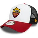 cappellino-trucker-bianco-nero-e-rosso-9forty-e-frame-core-di-associazione-sportiva-roma-serie-a-di-new-era