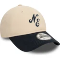 gorra-curva-beige-y-azul-marino-ajustable-9twenty-peached-cotton-de-new-era