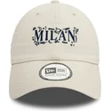 epci-curbata-bej-reglabila-9twenty-scribble-de-ac-milan-serie-a-de-new-era
