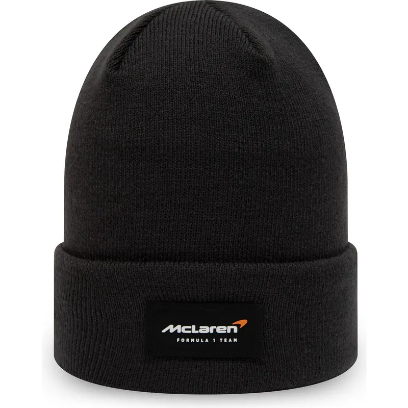 caciuli-negru-essential-cuff-knit-de-mclaren-racing-formula-1-de-new-era