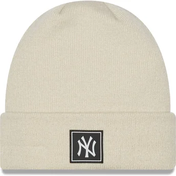 Cap beige Team Cuff de New York Yankees MLB de New Era