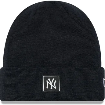 New Era Team Cuff New York Yankees MLB Black Beanie