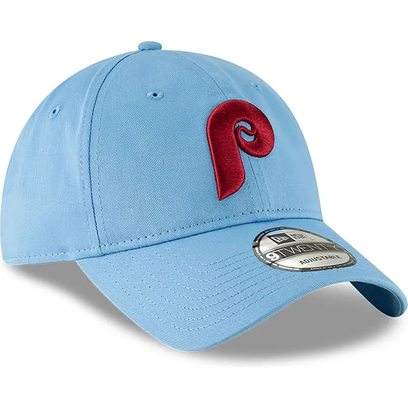 cappello-curvo-azzurro-regolabile-9twenty-core-classic-dei-philadelphia-phillies-mlb-di-new-era