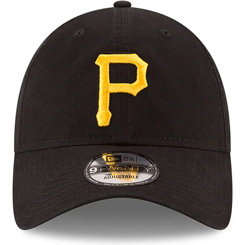 cappellino-curvo-nero-regolabile-9twenty-core-classic-dei-pittsburgh-pirates-mlb-di-new-era