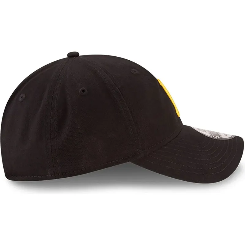 cappello-nero-regolabile-9twenty-core-classic-dei-pittsburgh-pirates-mlb-di-new-era
