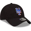 new-york-mets-mlb-new-era-9twenty-core-classic-justerbar-svart-bojd-keps