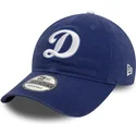 niebieska-regulowana-czapka-z-zakrzywionym-daszkiem-9twenty-core-classic-los-angeles-dodgers-mlb-new-era