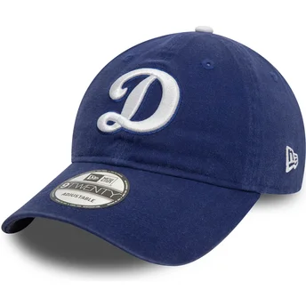 Casquette courbée bleue ajustable 9TWENTY Core Classic Los Angeles Dodgers MLB New Era