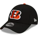 cappellino-curvo-nero-regolabile-9forty-the-league-dei-cincinnati-bengals-nfl-di-new-era