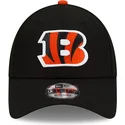 cappellino-curvo-nero-regolabile-9forty-the-league-dei-cincinnati-bengals-nfl-di-new-era
