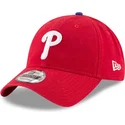 casquette-courbee-rouge-ajustable-9twenty-core-classic-philadelphia-phillies-mlb-new-era