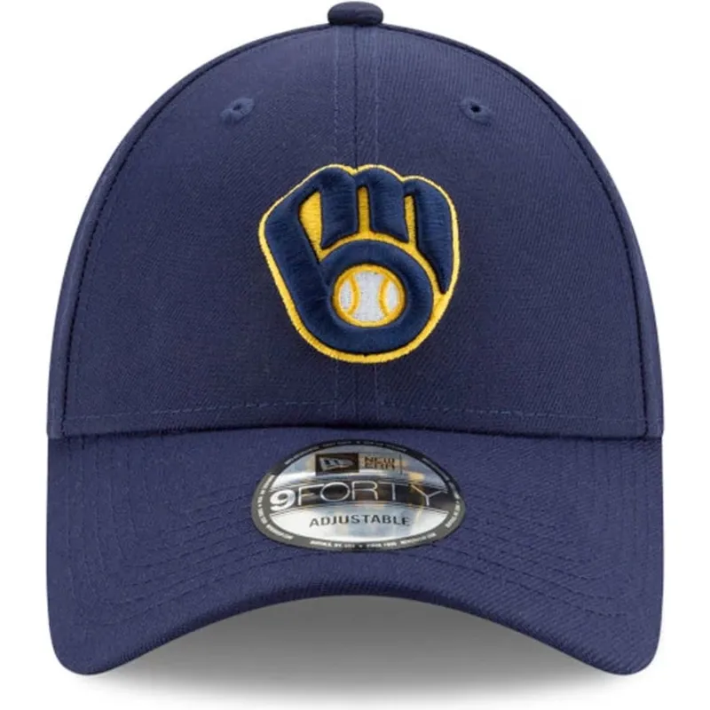 marinbla-bojd-keps-justerbar-9forty-the-league-fran-milwaukee-brewers-mlb-av-new-era