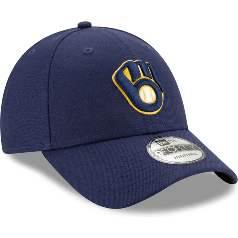 verstellbare-9forty-the-league-kappe-in-marineblau-der-milwaukee-brewers-mlb-von-new-era