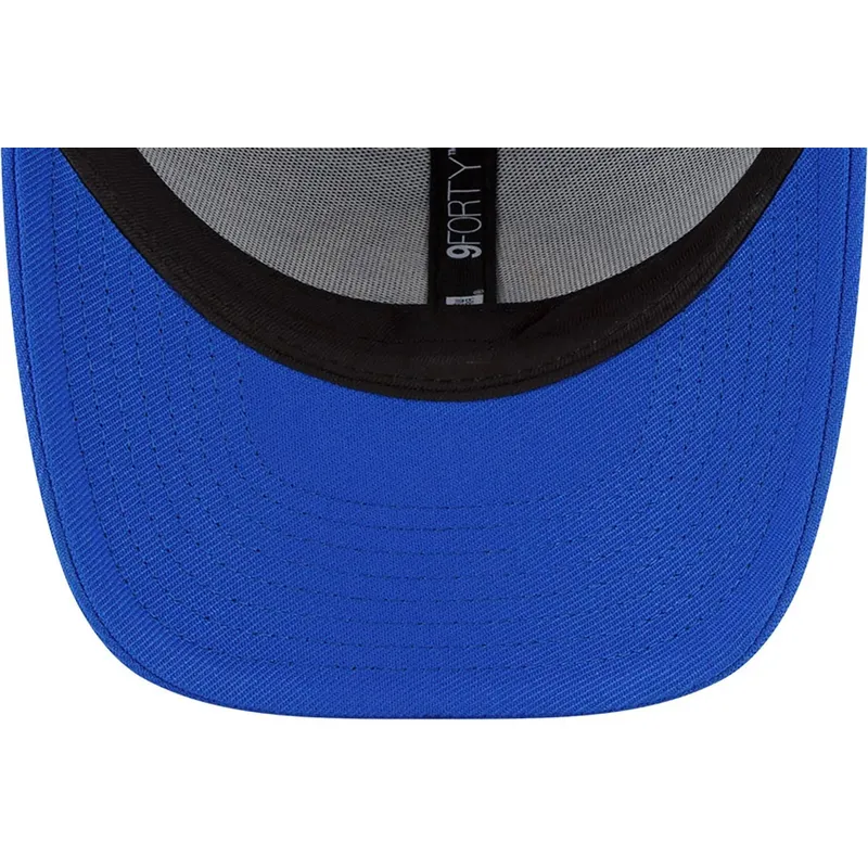 cappello-curvo-blu-regolabile-per-bambino-9forty-the-league-dei-los-angeles-rams-nfl-di-new-era