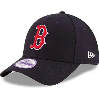 Marinblå justerbar böjd keps för barn 9FORTY The League Boston Red Sox MLB från New Era