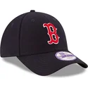 casquette-courbee-bleue-marine-ajustable-pour-enfant-9forty-the-league-boston-red-sox-mlb-new-era