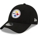 cap-curbata-black-adjustable-strap-pentru-copii-9forty-the-league-de-pittsburgh-steelers-nfl-de-new-era