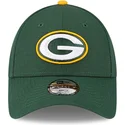 gron-bojd-justerbar-keps-for-barn-9forty-the-league-fran-green-bay-packers-nfl-av-new-era