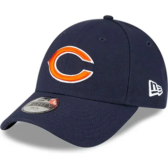 Casquette courbée bleue marine ajustable pour enfant 9FORTY The League Chicago Bears NFL New Era