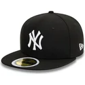 epci-plata-negru-fitted-pentru-copii-59fifty-de-new-york-yankees-mlb-de-new-era