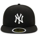 cappello-piatto-nero-aderente-per-bambino-59fifty-dei-new-york-yankees-mlb-di-new-era