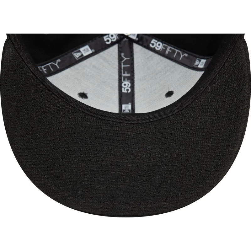 berretto-piatto-nero-regolabile-per-bambino-59fifty-dei-new-york-yankees-mlb-di-new-era