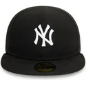 cappello-piatto-nero-chiuso-per-bambino-59fifty-my-first-dei-new-york-yankees-mlb-di-new-era